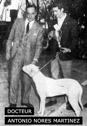 Docteur Antonio Nores Martinez, cynologue créateur du Dogue Argentin